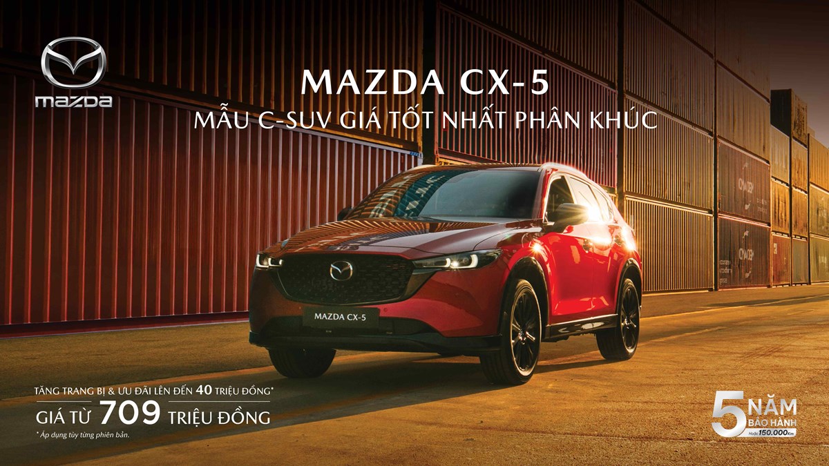 mazda cx-5 ưu đãi